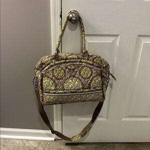 Vera Bradley Blue Bird Patterned Travel Bag